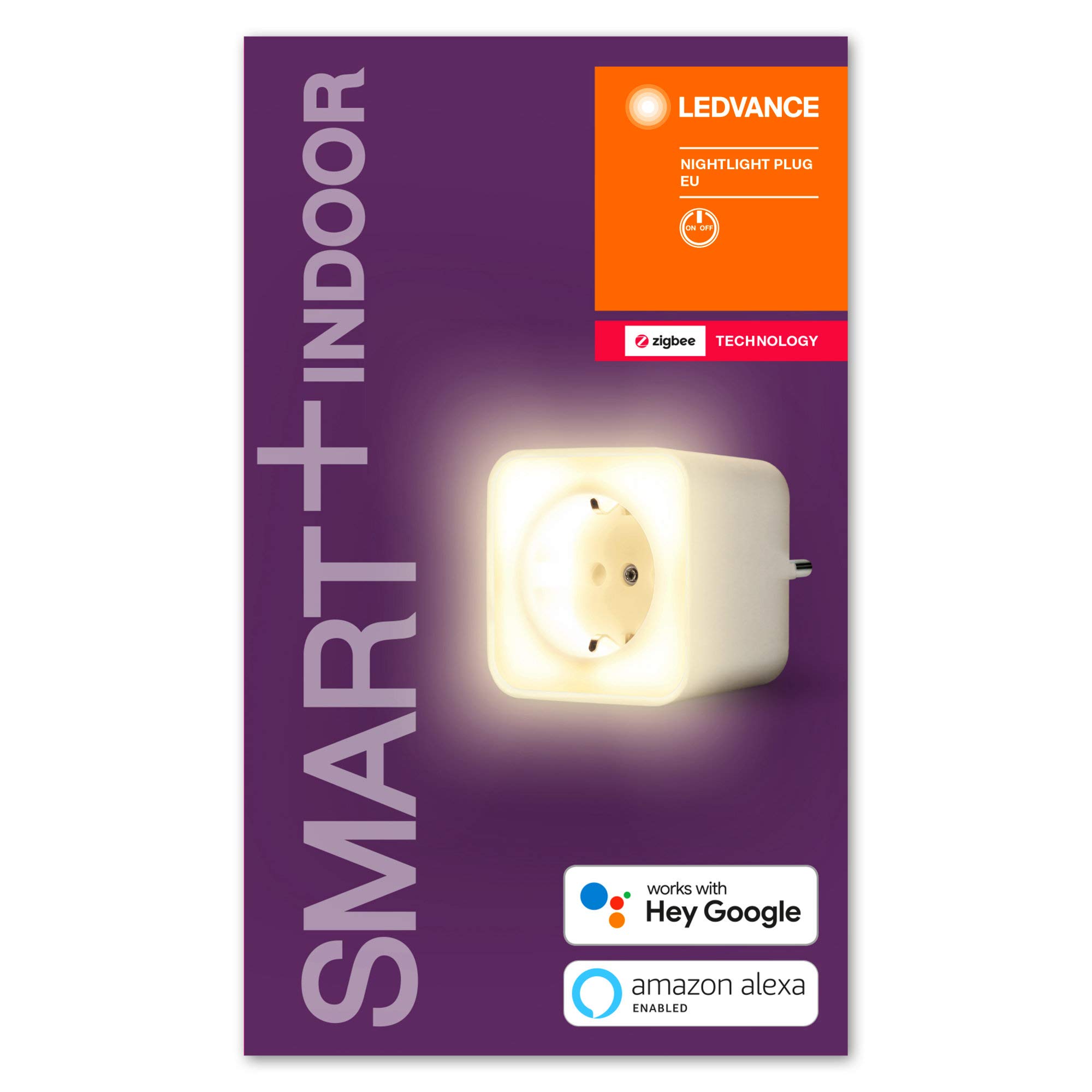 LEDVANCE SMART+ Indoor Plug, Presa intelligente con Matter over WiFi, per l'integrazione di dispositivi tradizionali nella smart home, compatibile con Alexa, Google e Apple, nero, confezione da 4