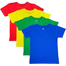 Studio 3 Boys Four-Pack Assorted Color T-Shirts