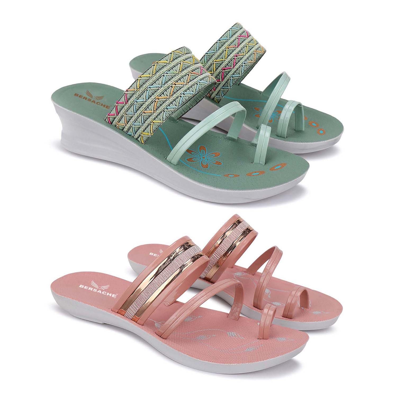 Soft Classic Casual with Regular wear Slippers for Woman | combo-1948-1944-image-37