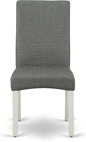 Miniatura 6 de East West Furniture AMDR3-OAK-16 - Juego de mesa de comedor de 3 piezas contiene una mesa de cocina redonda con pedestal y 2 sillas de comedor