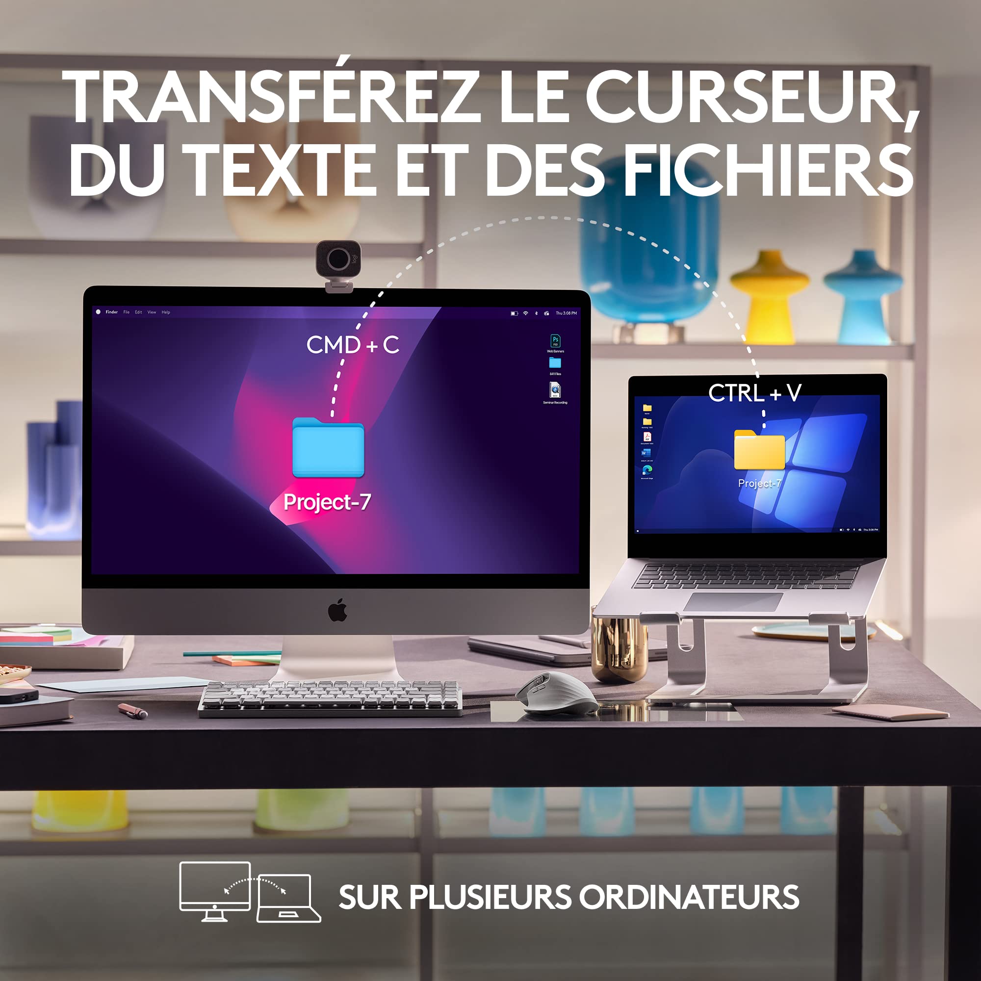 Logitech MX Master 3S pour Mac - Souris Bluetooth Sans Fil