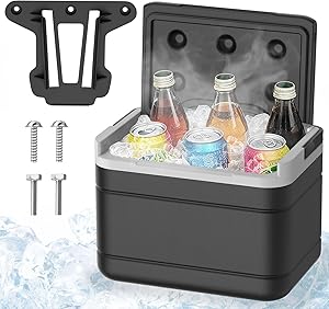 Drive-Up Club Car Precedent Cooler, Club Car Cooler with Mounting Bracket Kit Caddy for Club Car Precedent and Club Car Tempo and Onward OEM 102588101 103886801