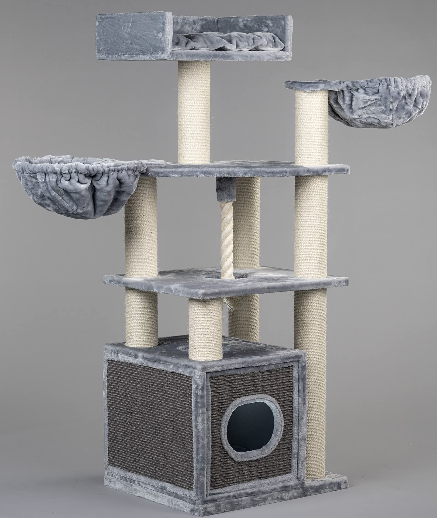 Buy Cat tree for large cats Cat Relax PLUS Light Grey XXL extra big