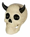 Crazy Bonez Horned Demon Skeleton Skull