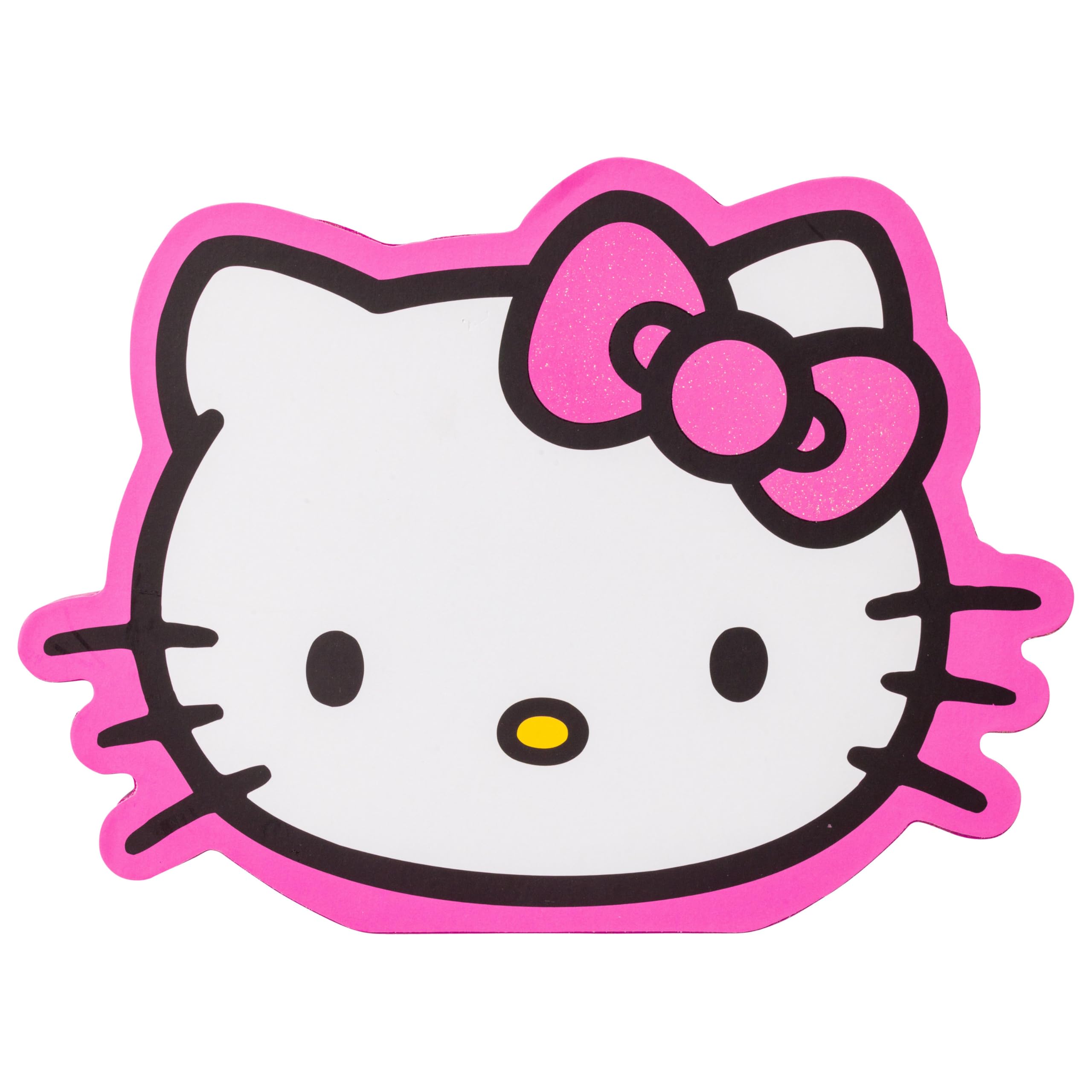 Amazon.com: Silver Buffalo Sanrio Hello Kitty Glitter Large