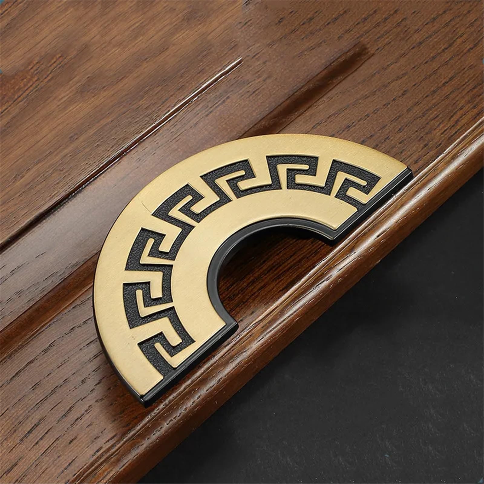Kdhcvkz 1311-64Mm 1Pcs Round Style Wardrobe Door Handle Drawer Cupboard Door Handle Bathroom Cabinet Antique Copper Handle(1311-64Mm)