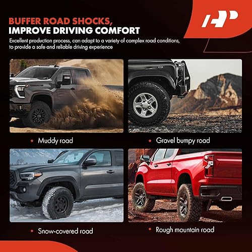 Miniatura 6 de A-Premium Juego de 8, brazo de control superior delantero, brazo de control inferior, barra estabilizadora, rótula inferior compatible con Land