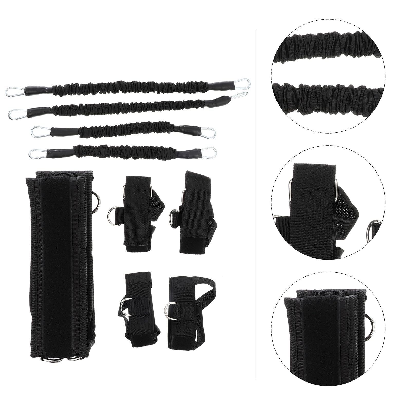 Bandas Elásticas Fitness para Musculación y Entrenamiento Muscular Accesorios Resistentes para Gimnasio y Ejercicio Casa