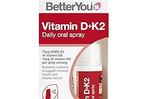 K2 & Vitamin D Spray - Liquid Immune Support (1000 IU)