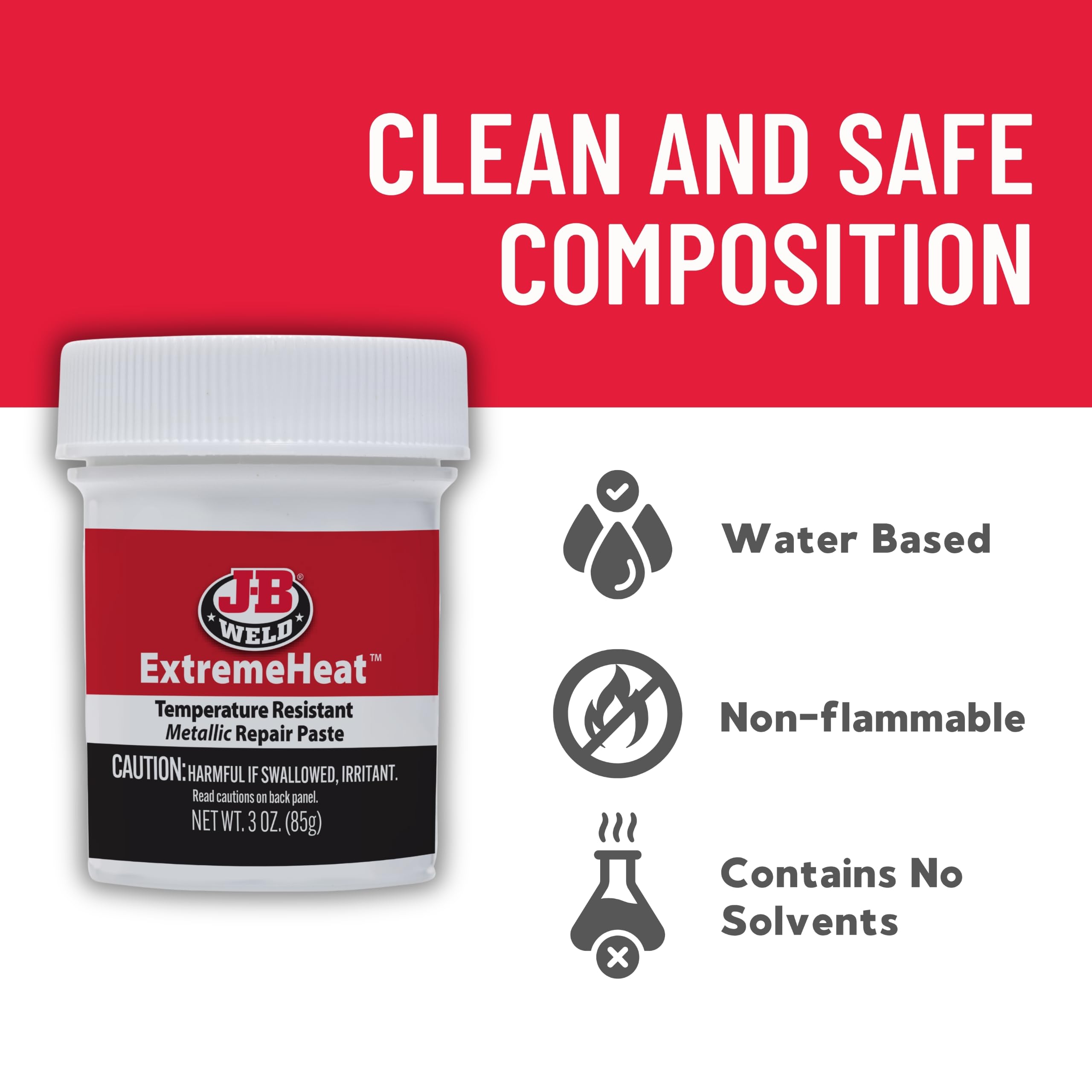 J-B Weld ExtremeHeat Paste - High Temperature Repair -7