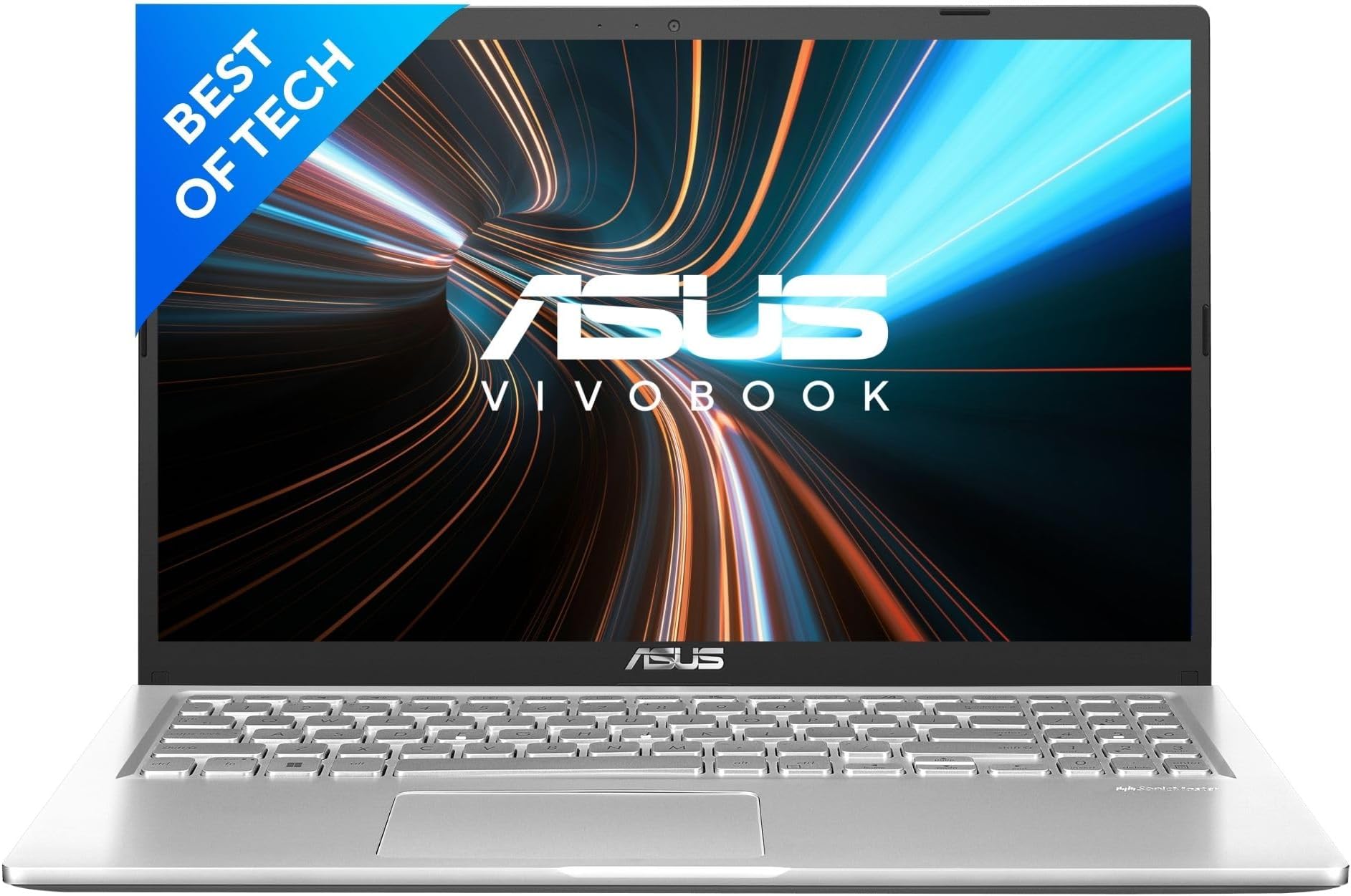 ASUS X515, 15.6" FHD (1920 x 1080) 16:9, 60Hz 200nits, Intel Pentium Gold 7505, Thin & Light Laptop (8GB RAM/512GB SSD/Windows 11/Office Home/37WHr Battery/Transparent Silver/1.80 kg), X1500EA-EJ122WS