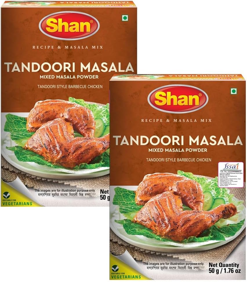 Shan Tandoori Masala, 1.76 Oz 50 G, 2 Pack