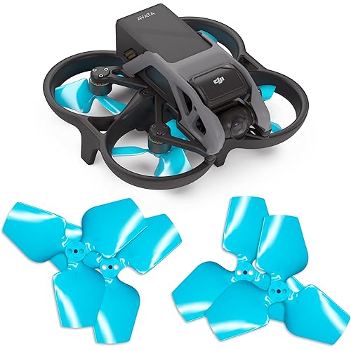 Master Airscrew 3-blade Upgrade Propellers for DJI Avata - Blue, 4 pcs