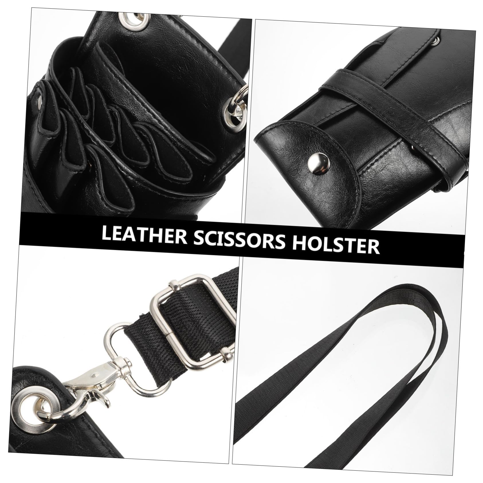 FOYTOKI Professional Hairdressing Tools Belt Bag Scissors Scissors Bag Scissor Holder Compact and Portable