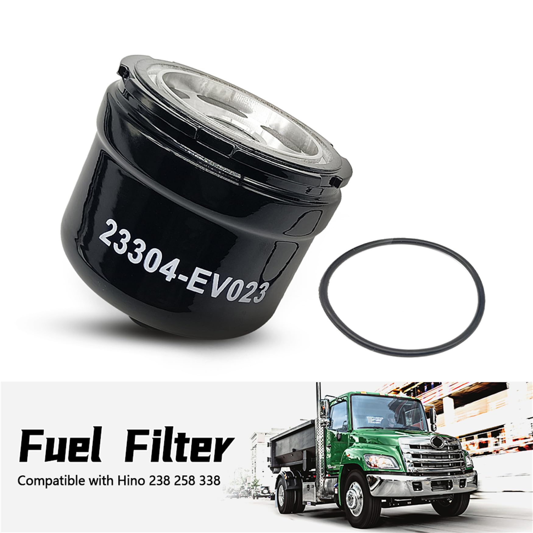 Amazon.com: SIDMILE 23304-EV023 Fuel Filter Fit for Hino 238 258