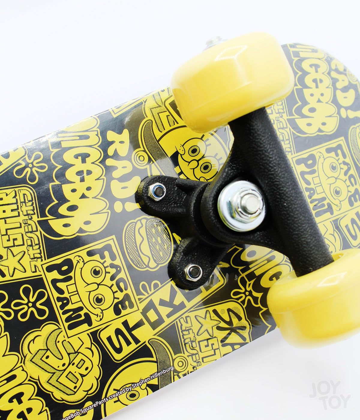 Joy Toy - SpongeBob SquarePants mini skateboard in legno - 43 x 12 x 8 cm