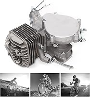 Vista 3 de Motor de motor de bicicleta de 2 tiempos de 80 CC, motor de bicicleta de 1.65 KW, solo kit incompleto para bicicletas, autos de bolsillo, mini