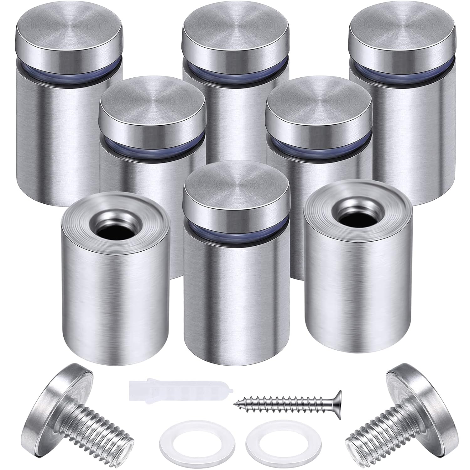 Sign Standoff Screws Advertising Screws Stainless Steel Wall Standoff Mounts Glass