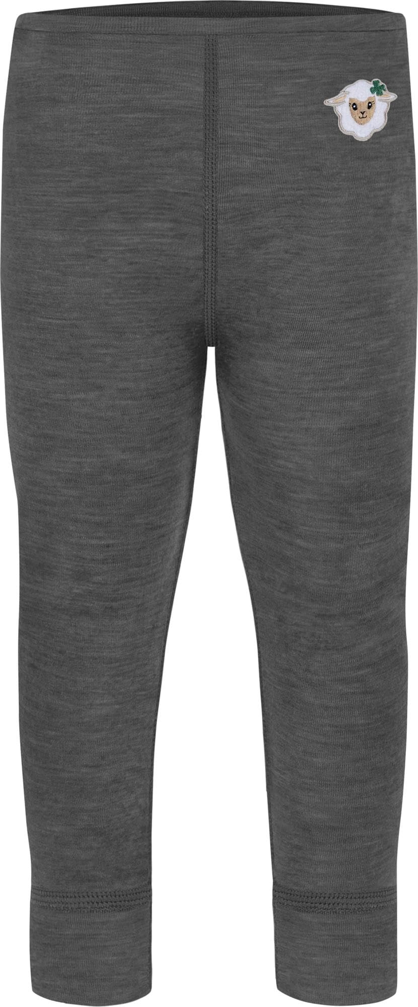 normani Baby Winter Unterwäsche Thermounterwäsche Wollpullover Feinstrick Pullover mit Knopf und Unterhose Lange Leggings aus 100% Merinowolle