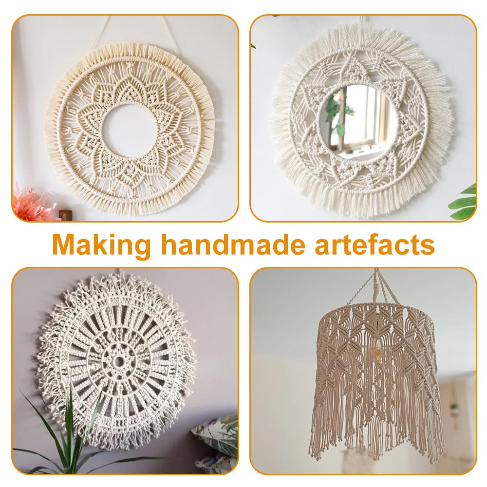 10 Pezzi Cerchio Metallo Bianchi Anelli per Acchiappasogni 20 cm Anello Metallo, Cerchio Metallici per Ghirlanda Decorazioni, Cerchi per Acchiappasogni, Bomboniere, Decorazioni in Macramè e Ghirlande