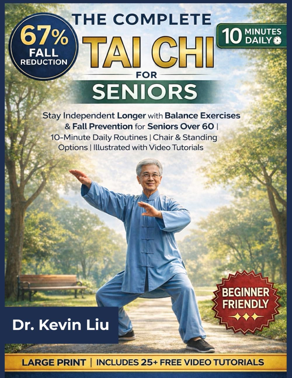The Complete Tai Chi For Seniors: Stay Independent Longer with Balance Exercises & Fall Prevention for Seniors Over 60