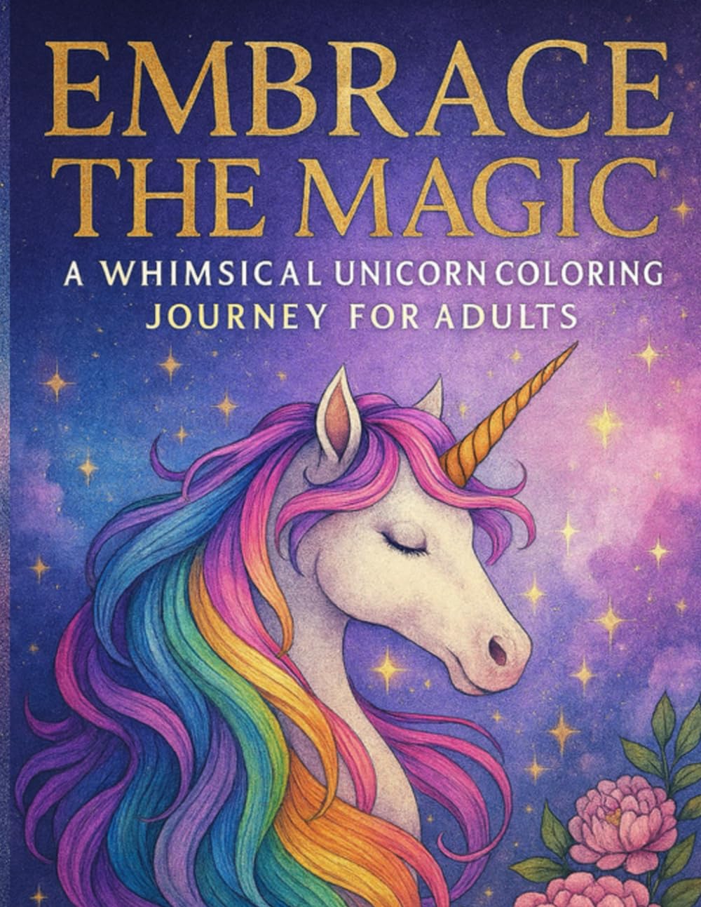 Embrace the Magic : Adult Coloring Book of Unicorns: Mythical Creatures | Adventure With Unicorns | Grace and Charm | A Magical Journey | Whimsical Adventure | 8.5x11 in 106 pg