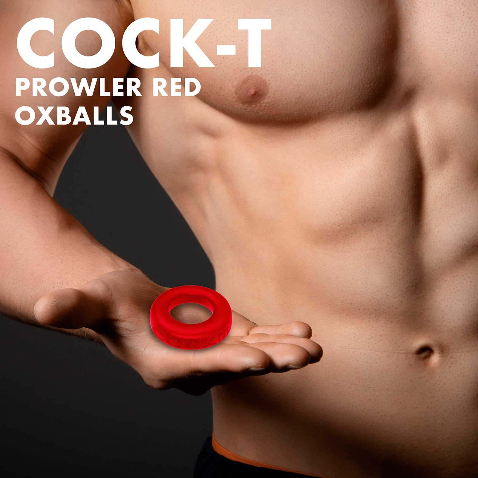 Oxballs - Anello per pene elasticizzato in silicone puro progettato per il comfort