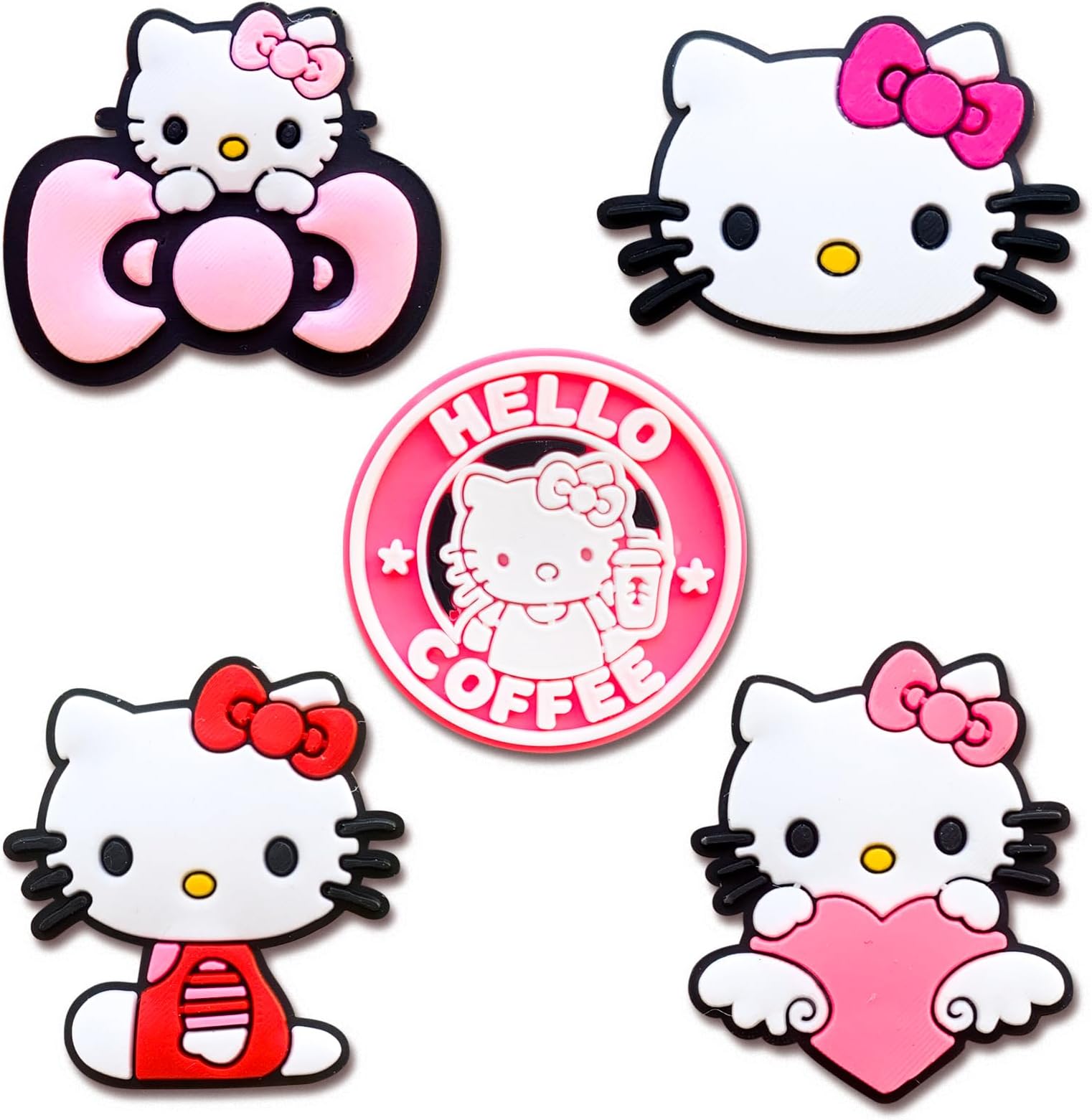 Cartoon Shoe Decoration Charms for Clog, Cute Cartoon Charms Accessories