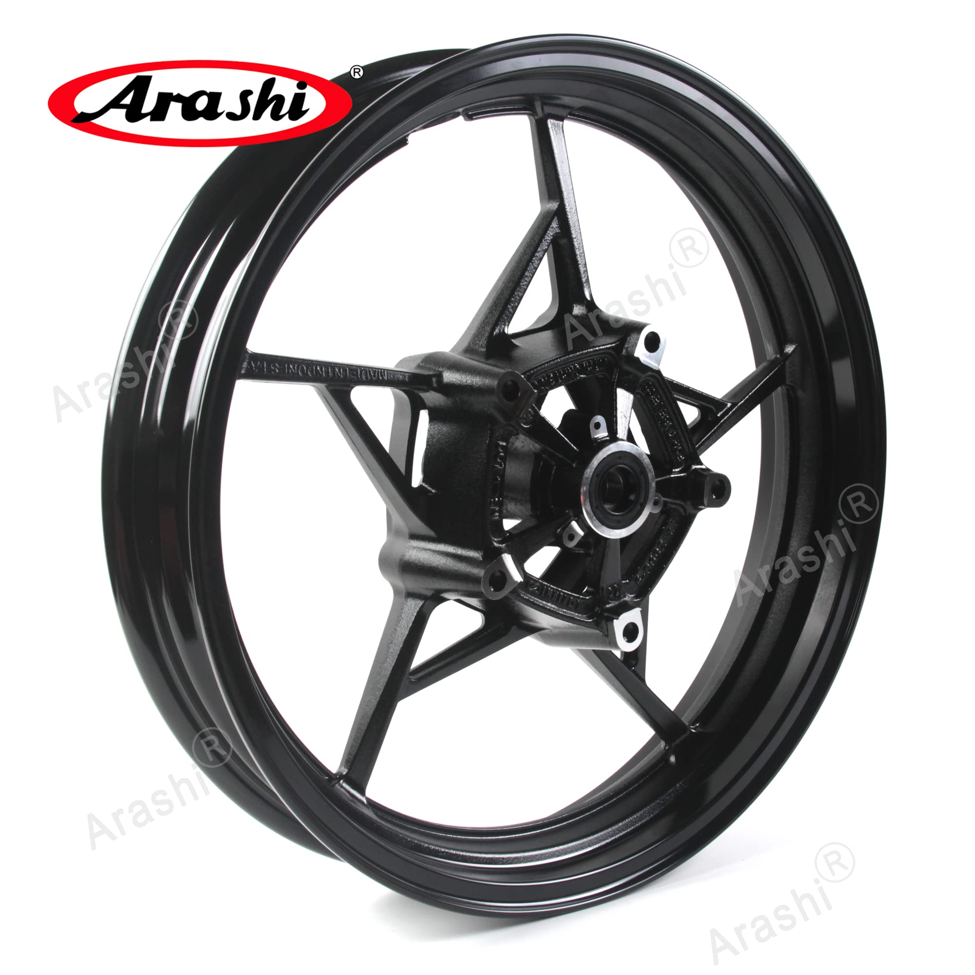 Arashi Aros de roda de 43 cm dianteiros e traseiros para Kawasaki