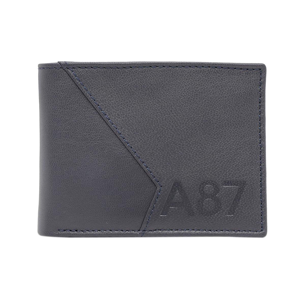 Aeropostale Men’s Global Coin Wallet PORUS – Navy | Durable Leather | Compact Design & Coin Pocket | Ideal for Gifting