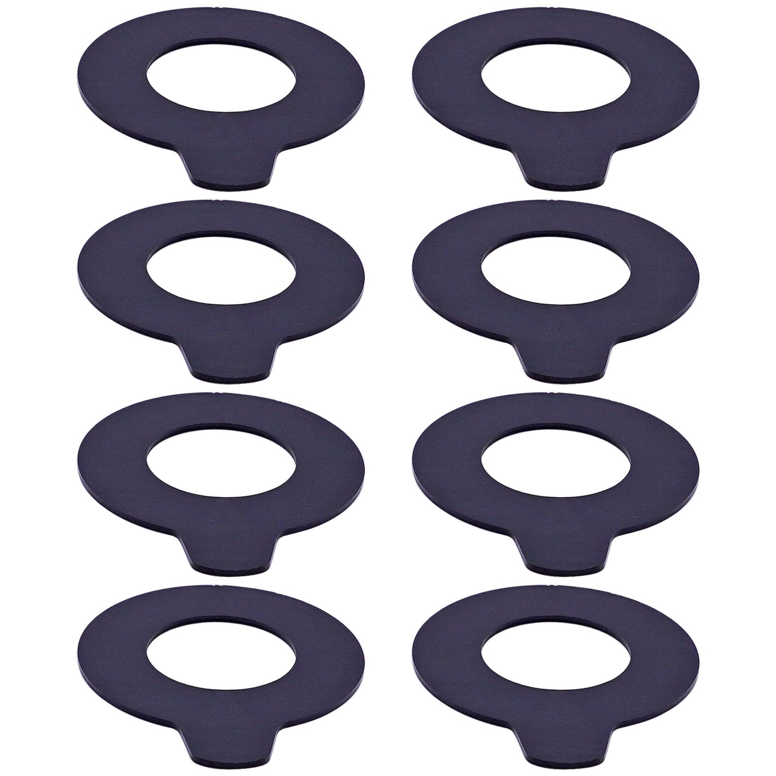 8 Pcs 40mm Bucket Pin Shim Kit, 2mm Thickness 80mm OD High