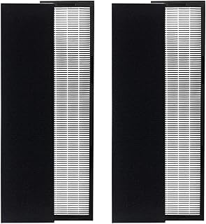 FLT5000 Filter C Replacement Filters Compatible with GermGuardian Air Purifiers FLT5250PT AC5000 Series, True HEPA & Pre Filters Kit Compatible with GermGuardian AC5000 AC5000E AC5250PT AC5350B AC5300B(2 Pack)