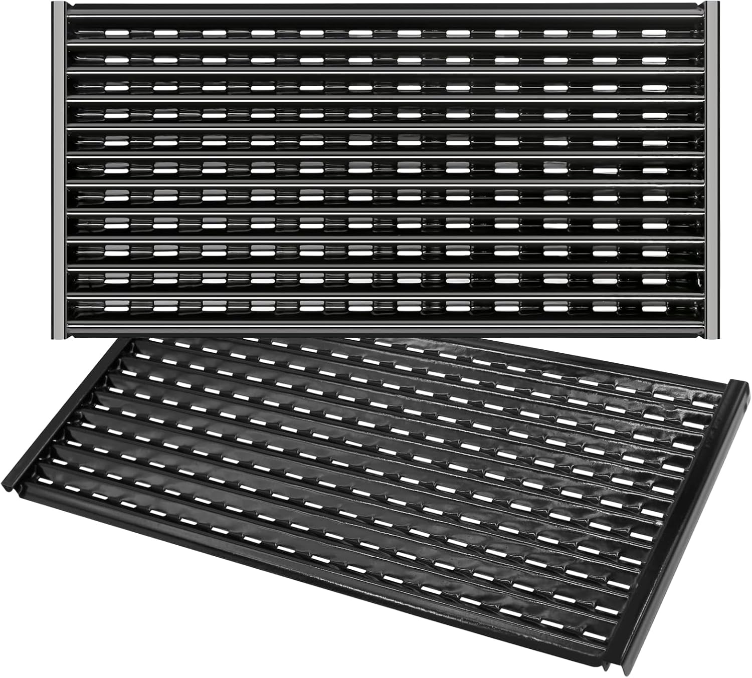 17" Porcelain-Enameled Grill Grate Replacement Parts for CharBroil Performance Tru-Infrared 2-Burner Gas Grills Models 463633316,463672016,463672219,463672216,with G460-0500-W1 Compatibility 17" x 8 1/2" Each x 2