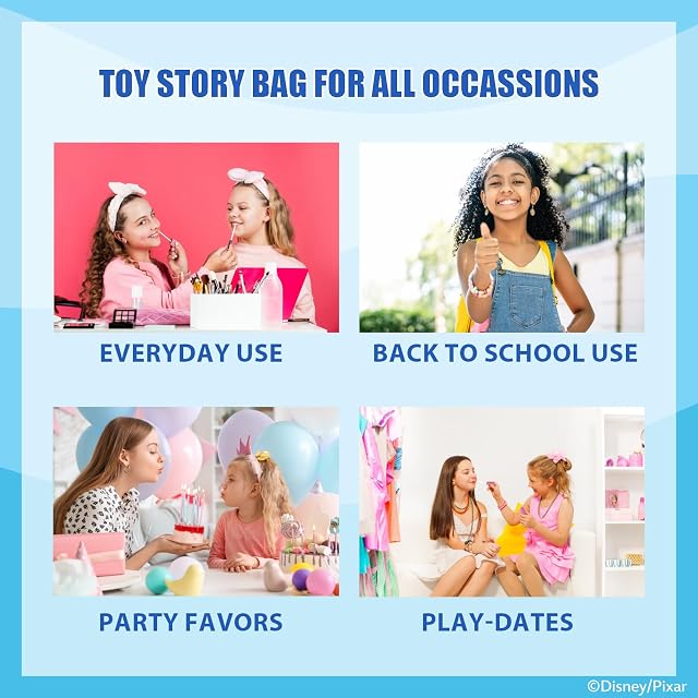 Foto 5 de 8 de Toy Story Mochila Maquillaje Infantil Set Belleza Regalo Niñas