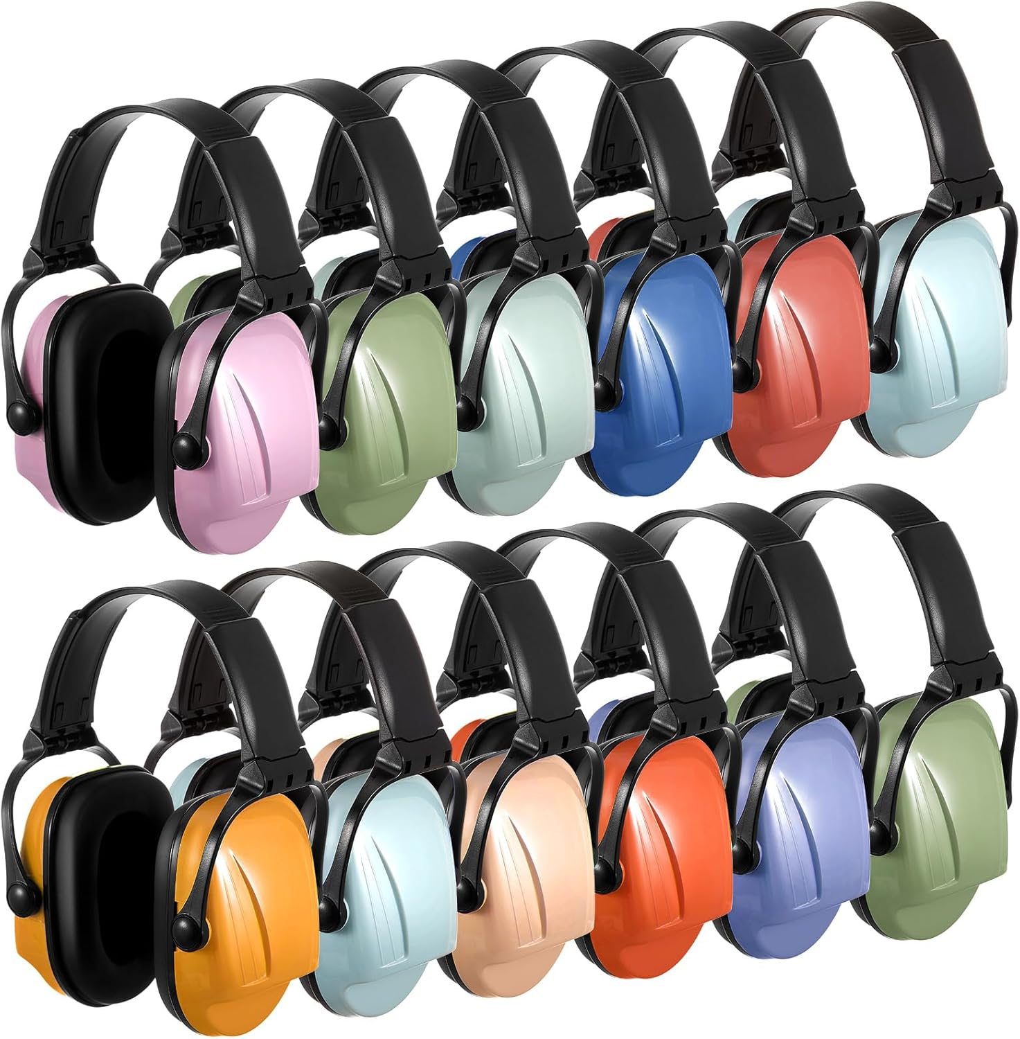 Amylove 12 Pcs Kids Ear Protection Noise Cancelling Headphones Ear Muffs Bulk 27db Sensory Headphones Amylove 12 Pcs Kids Ear Protection Noise Cancelling Headphones Ear Muffs Bulk 27db Sensory Headphones