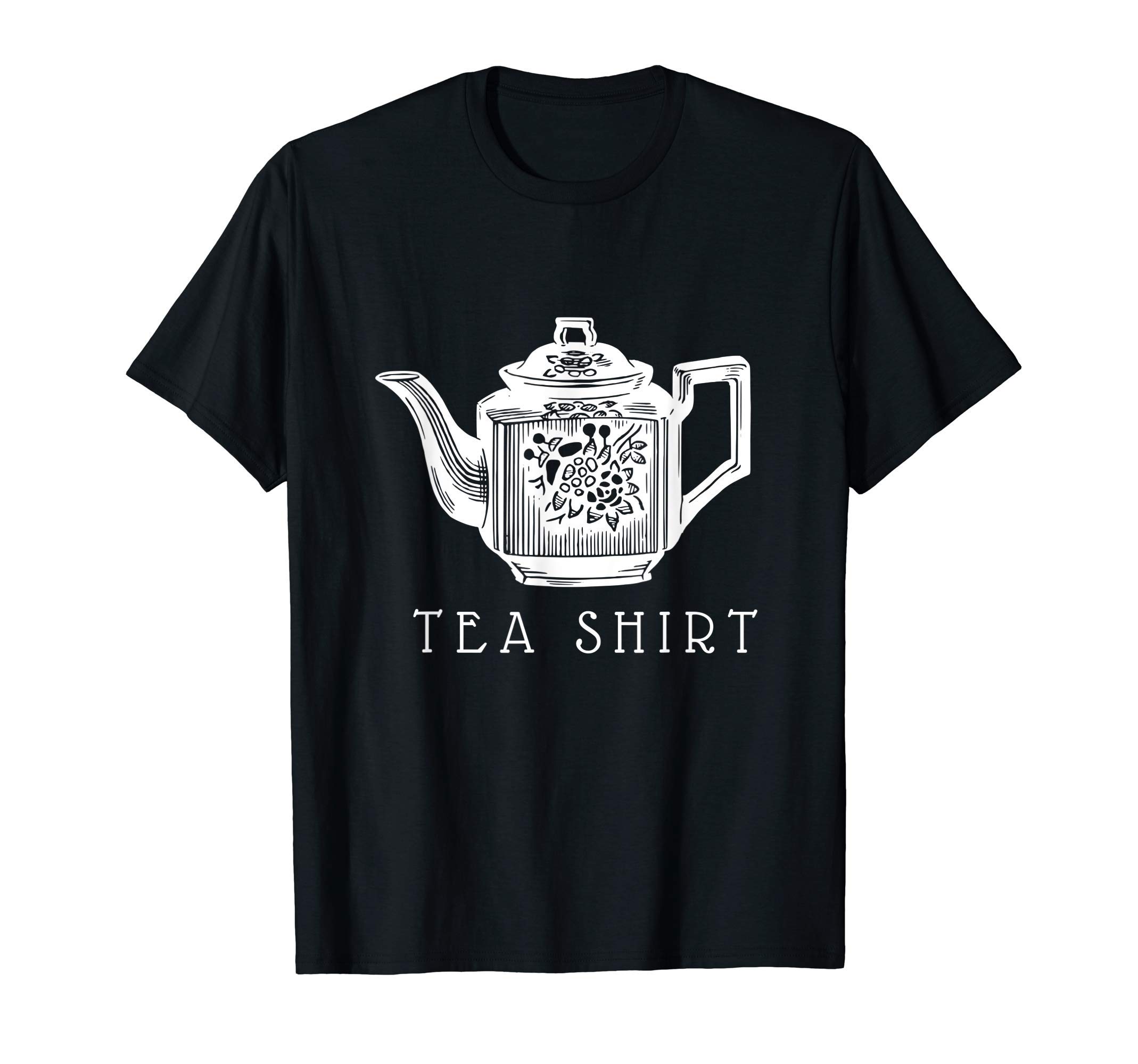 crafTwinsTea Shirt, Vintage Floral Tea Pot, Funny Tea Pun T-Shirt