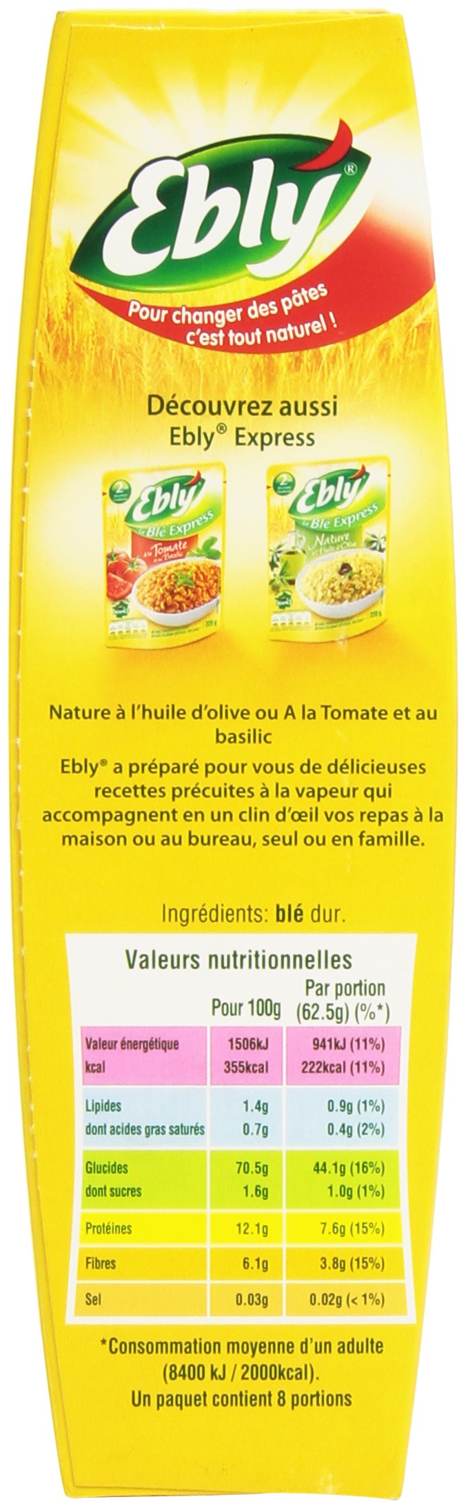 Ebly Trigo Ébly500 G