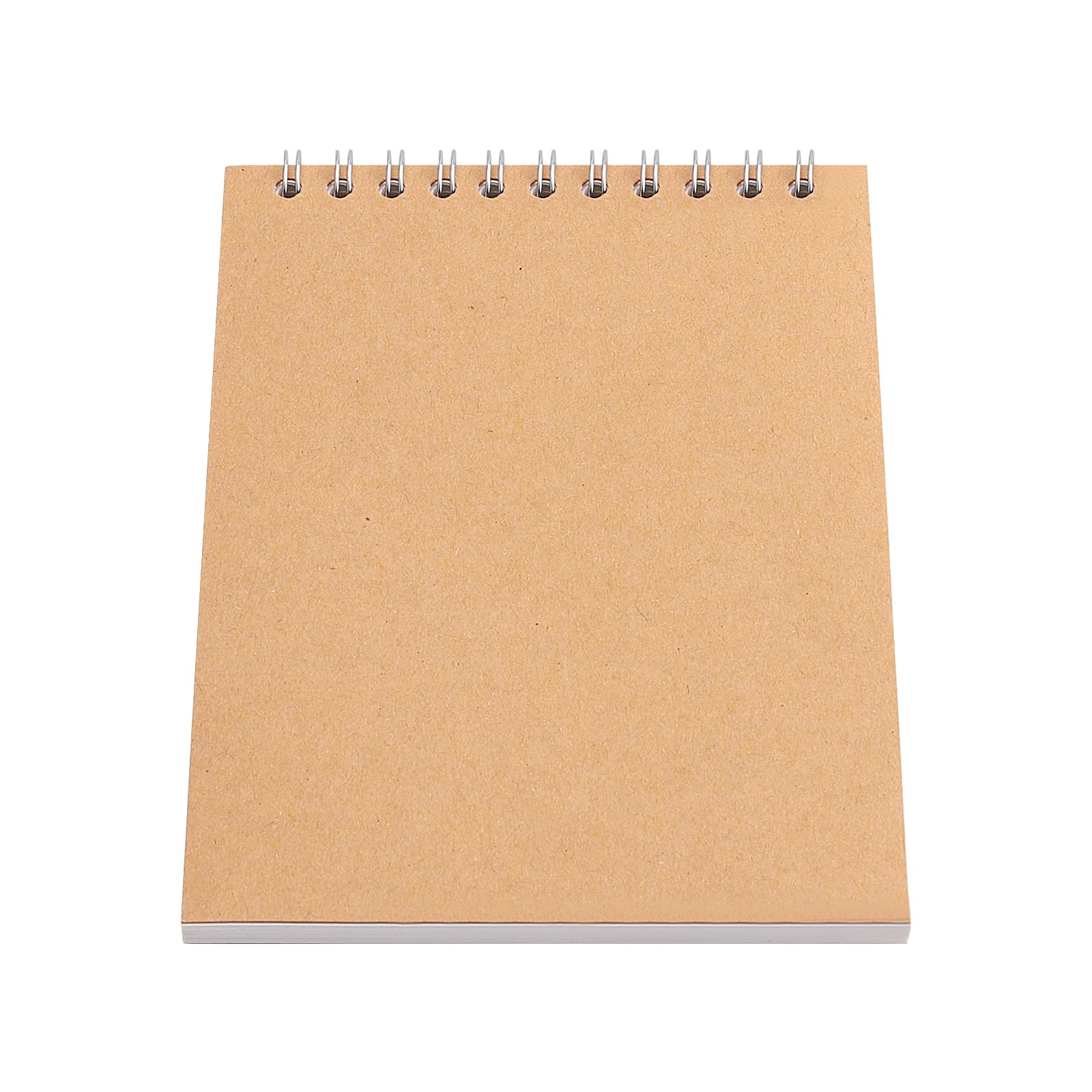 HOZEON 25 quaderni per schizzi, formato A6, con copertina in cartone kraft marrone, per animazione, schizzi, disegni, scarabocchi e diari, 60 fogli per ogni blocco