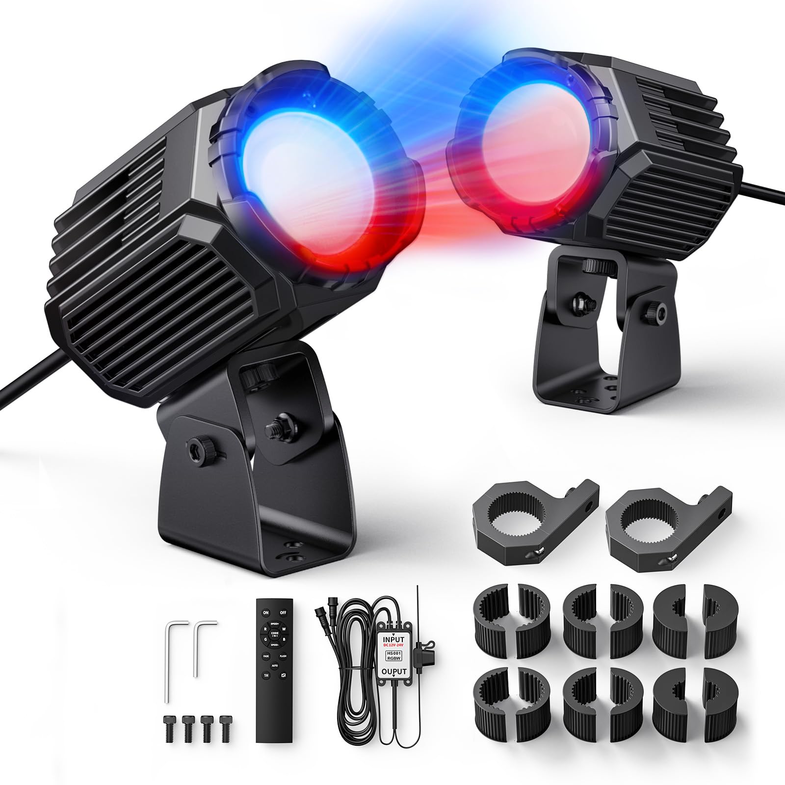 Amazon.com: Ehaho Whipless LED Whip Lights, RGBW Dual Color Mixing