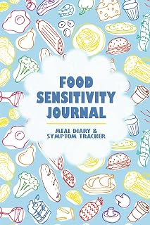 Food Sensitivity Journal - Meal Diary and Symptom Tracker: Daily Food Intolerance Diet Log Book to Monitor Digestion Problems, Chronic Pain, IBS, IBD, Crohn's Disease Symptoms