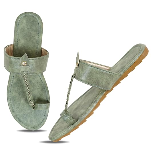 IndieStide Heel Casual Flip Flops Slippers For Girls Women, Comfortable cushioned Chappals