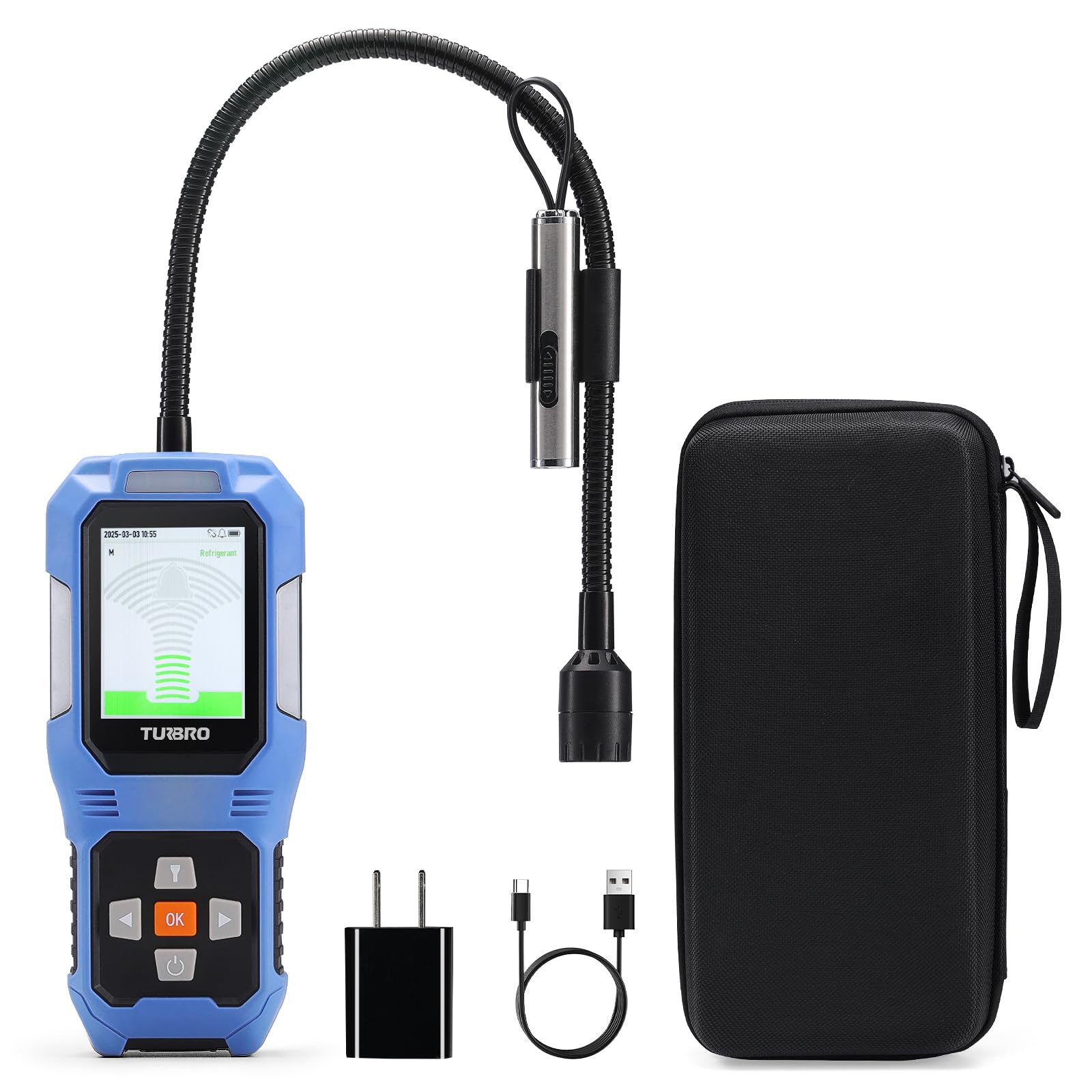 Amazon.com: TURBRO Refrigerant Leak Detector with Alarms, Halogen