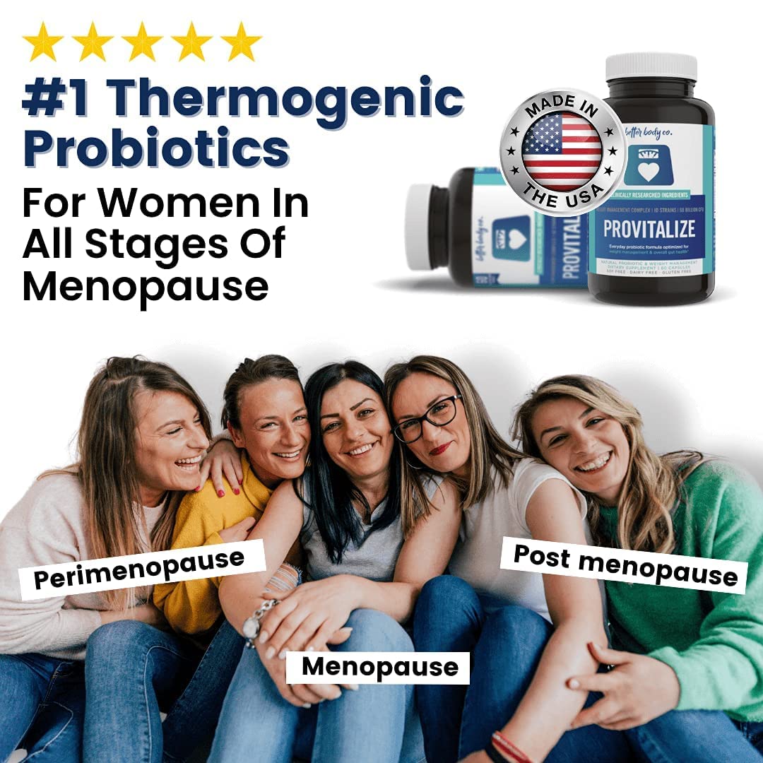 Original Provitalize Natural Menopause Probiotics for Weight Gain