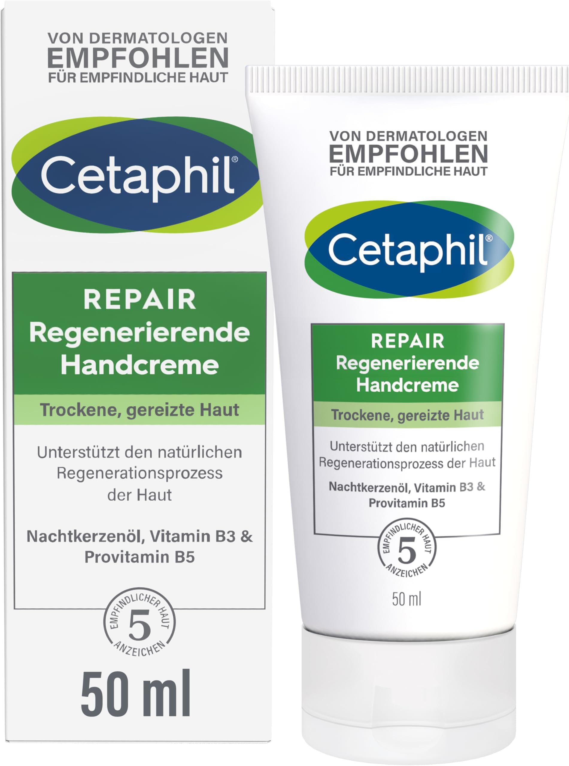 CetaphilRepair Handcreme, 50 ml Cream