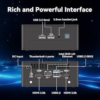 Intel NUC 12 Mini PC Kit NUC12WSHi7 (12-Core i7-1260P 16GB