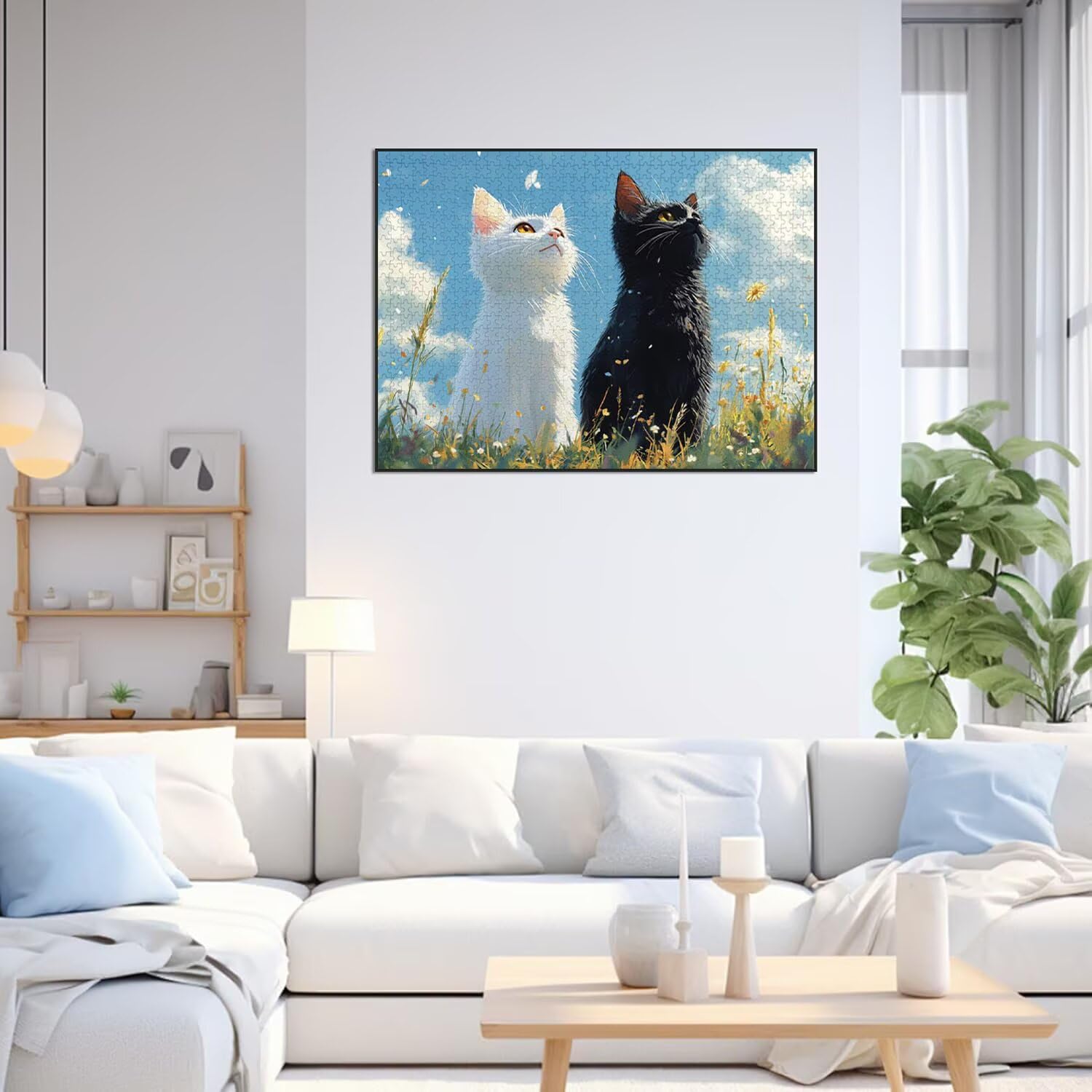Puzzle 4000 Teile Katzen Herausforderndes Klassische Puzzles, n-488