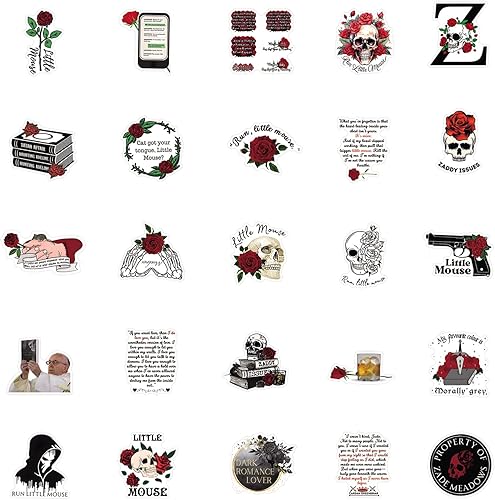 Miniatura 3 de 63 PCS Haunting Adelin Stickers Cartoon Novel Aesthetic Waterproof Vinyl Sticker for Water Bottle Laptop Phone Scrapbooking Journaling Gifts for