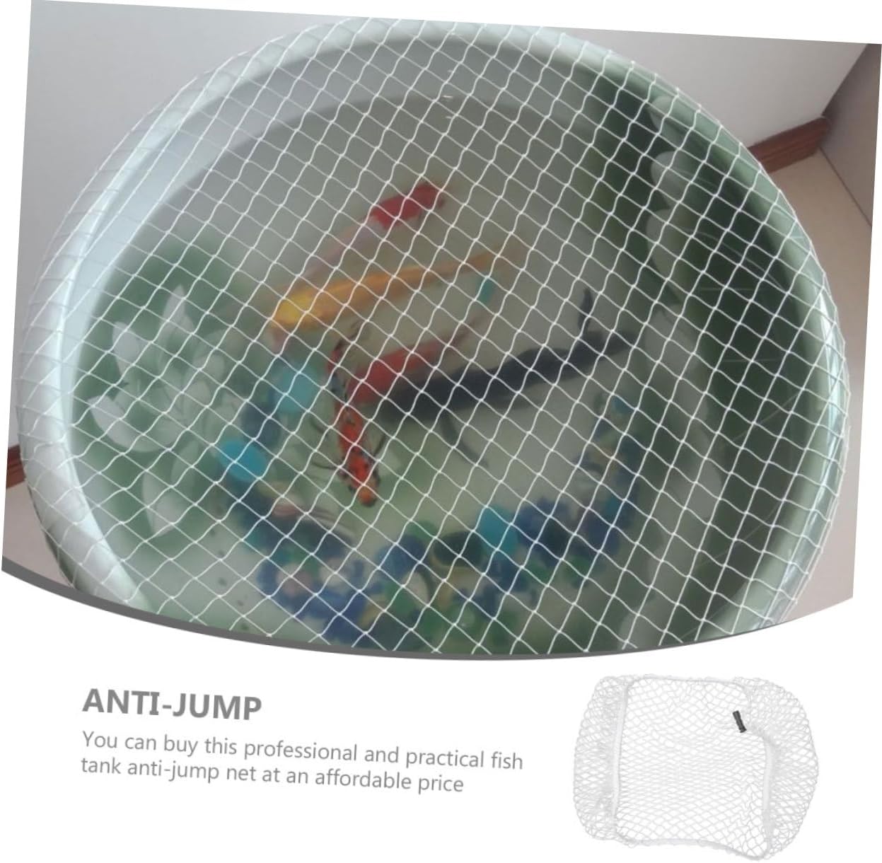 Generic 5pcs Fish Tank -Jumping Net Protective Mesh Cover for Aquarium Breathable Design to Prevent Fish from Jumping Out Easy Installation