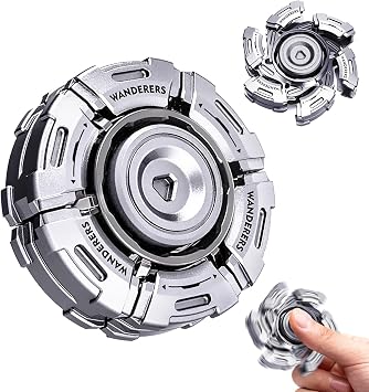 Mechanical Armor Fidget Spinner, Zinc Alloy EDC Tool