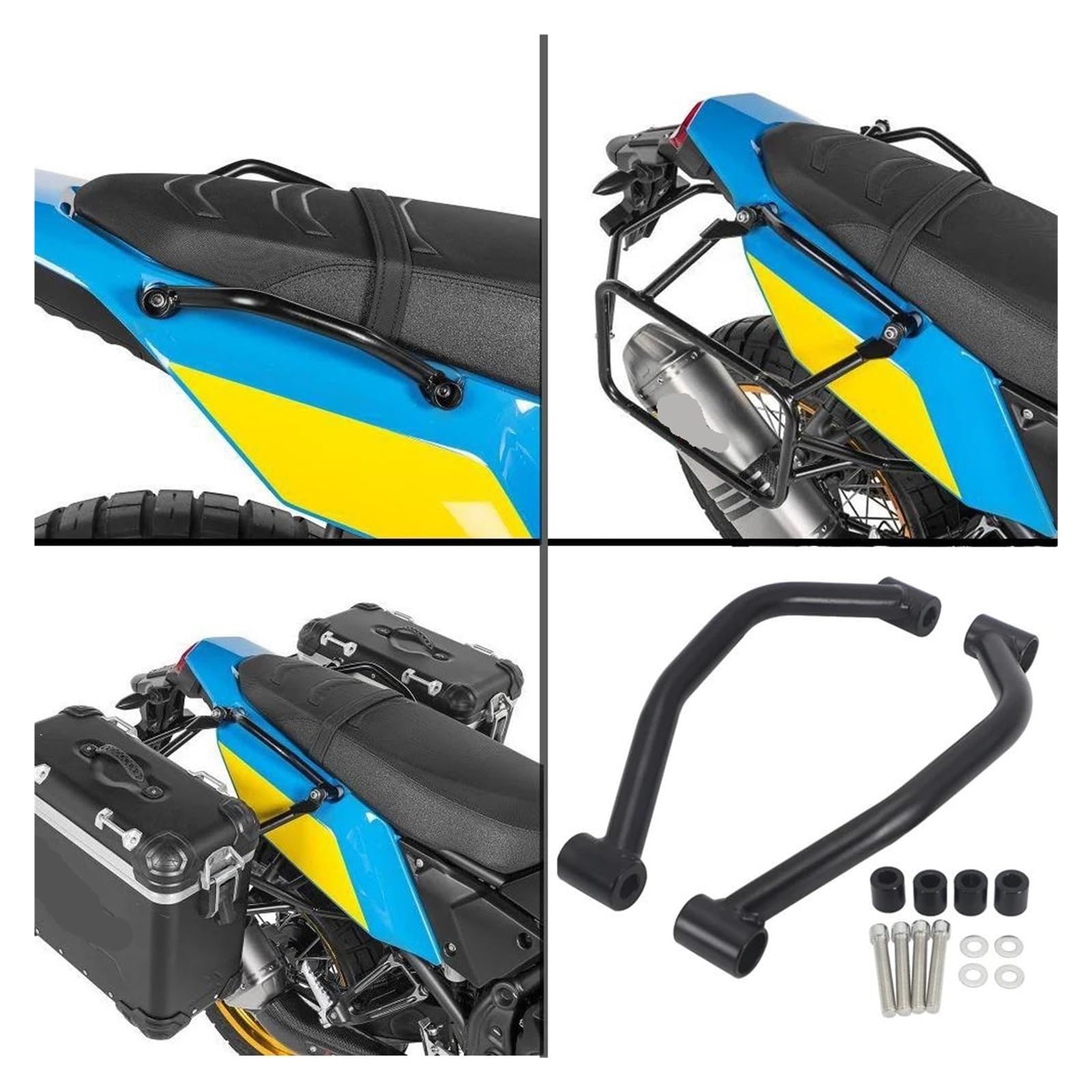 Per YAM&AHA TENERE 700 Tenere700 XT700Z T700 2019-2023 Maniglia Di Sostegno Posteriore Per Passeggero, Per Sella, Barra(Style A)